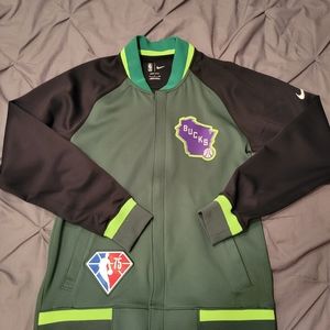 Milwaukee Bucks City Edition Nike zip